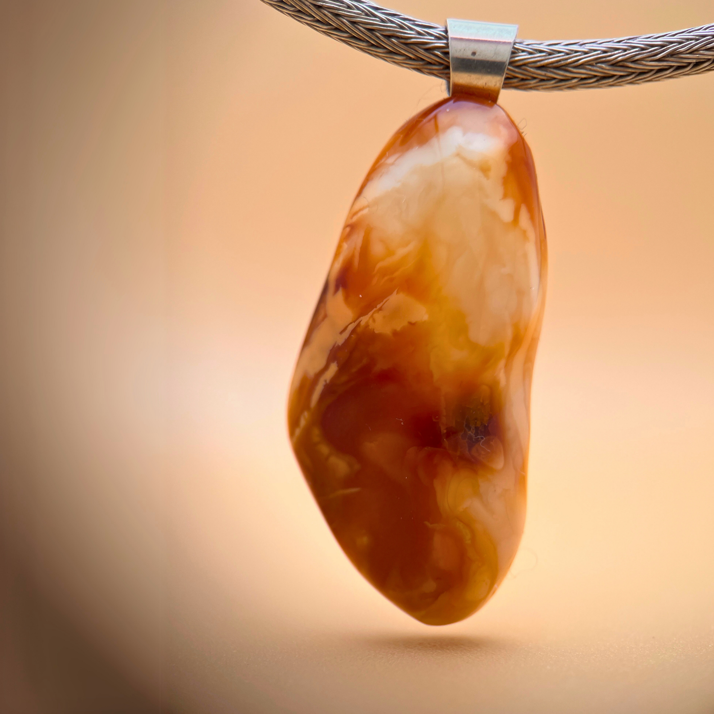 Toffee & Cream Pendant